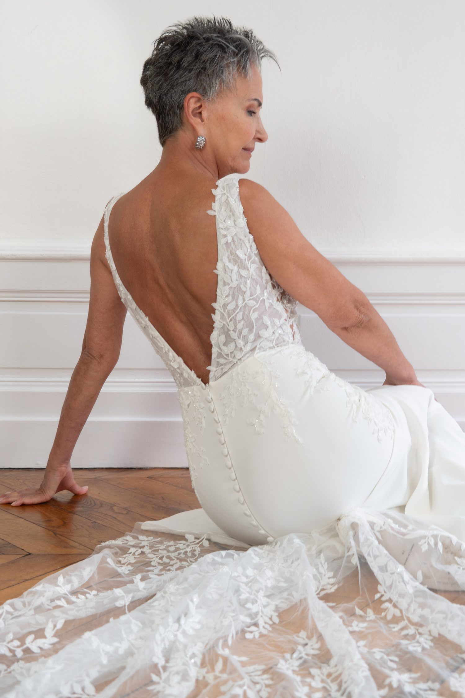 Effervescence - Robe de mariée sirène – Image 5