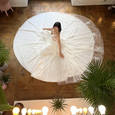 Robe mariée princesse bohème à Lyon