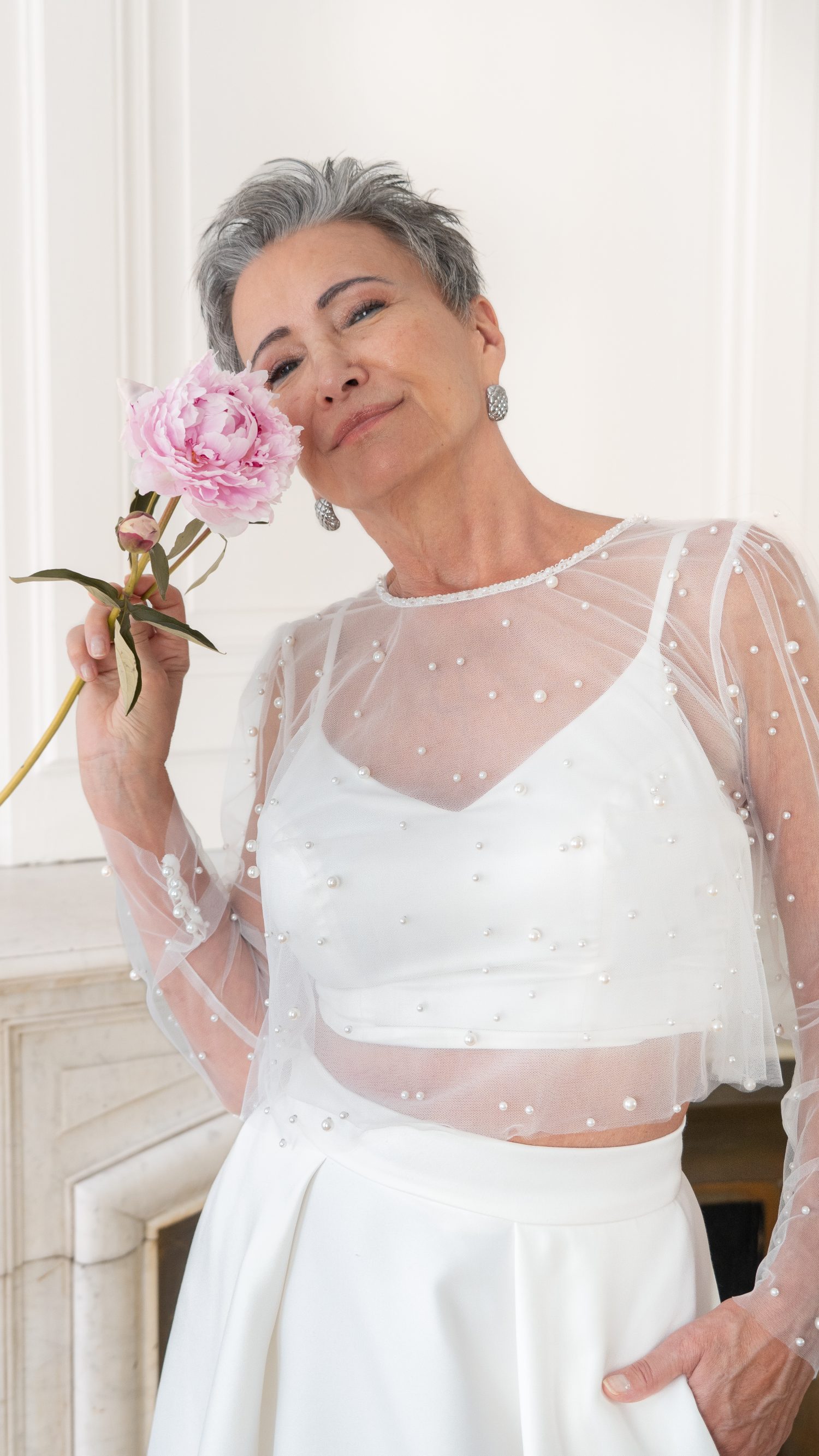 Calypso Robe de mariée deux-pièces