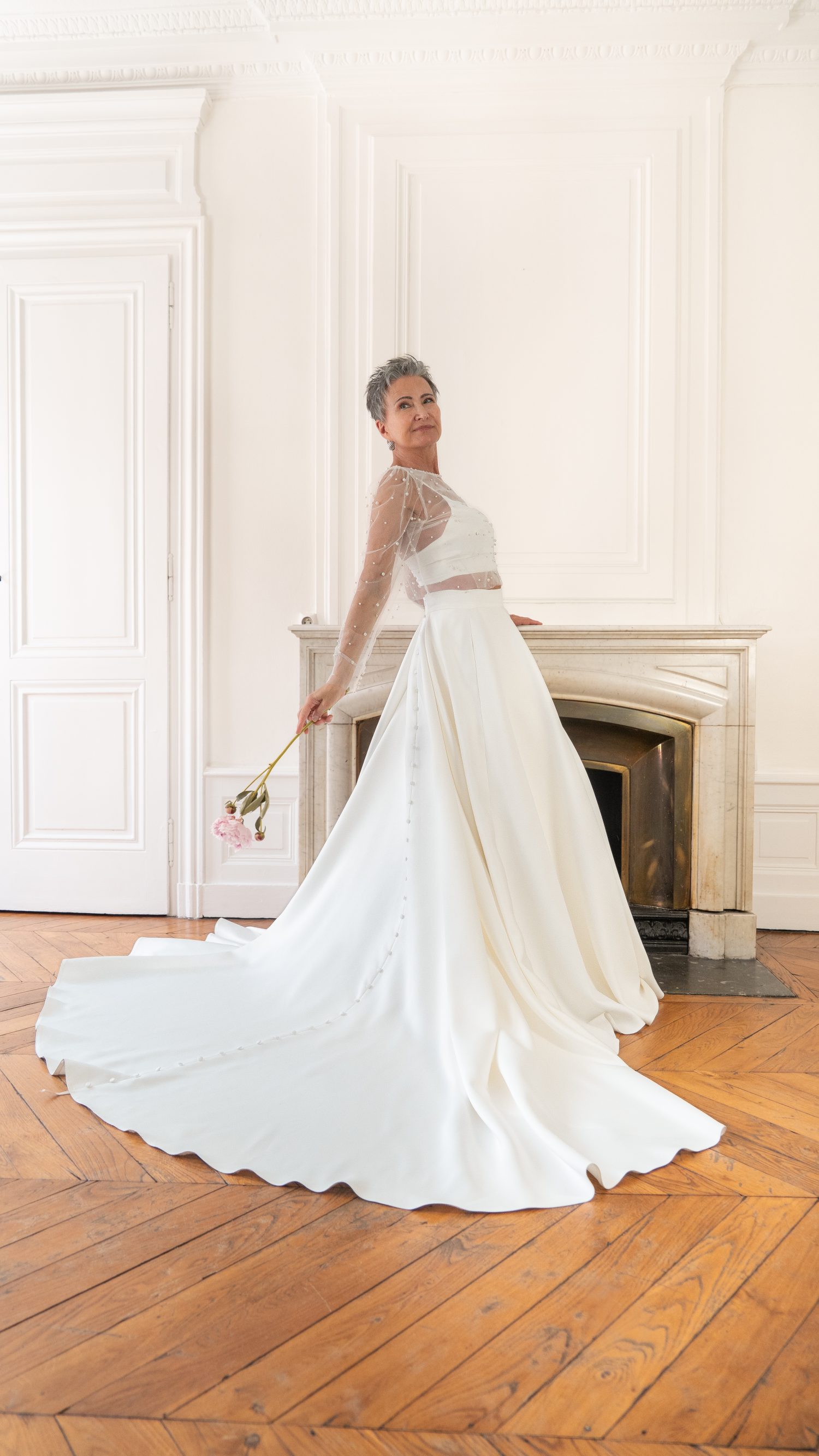 Calypso - Robe de mariée deux-pièces – Image 4