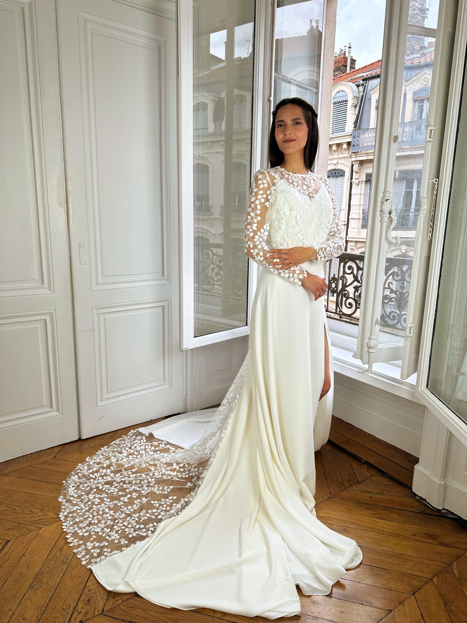 Auréline - Robe de mariée simple – Image 4