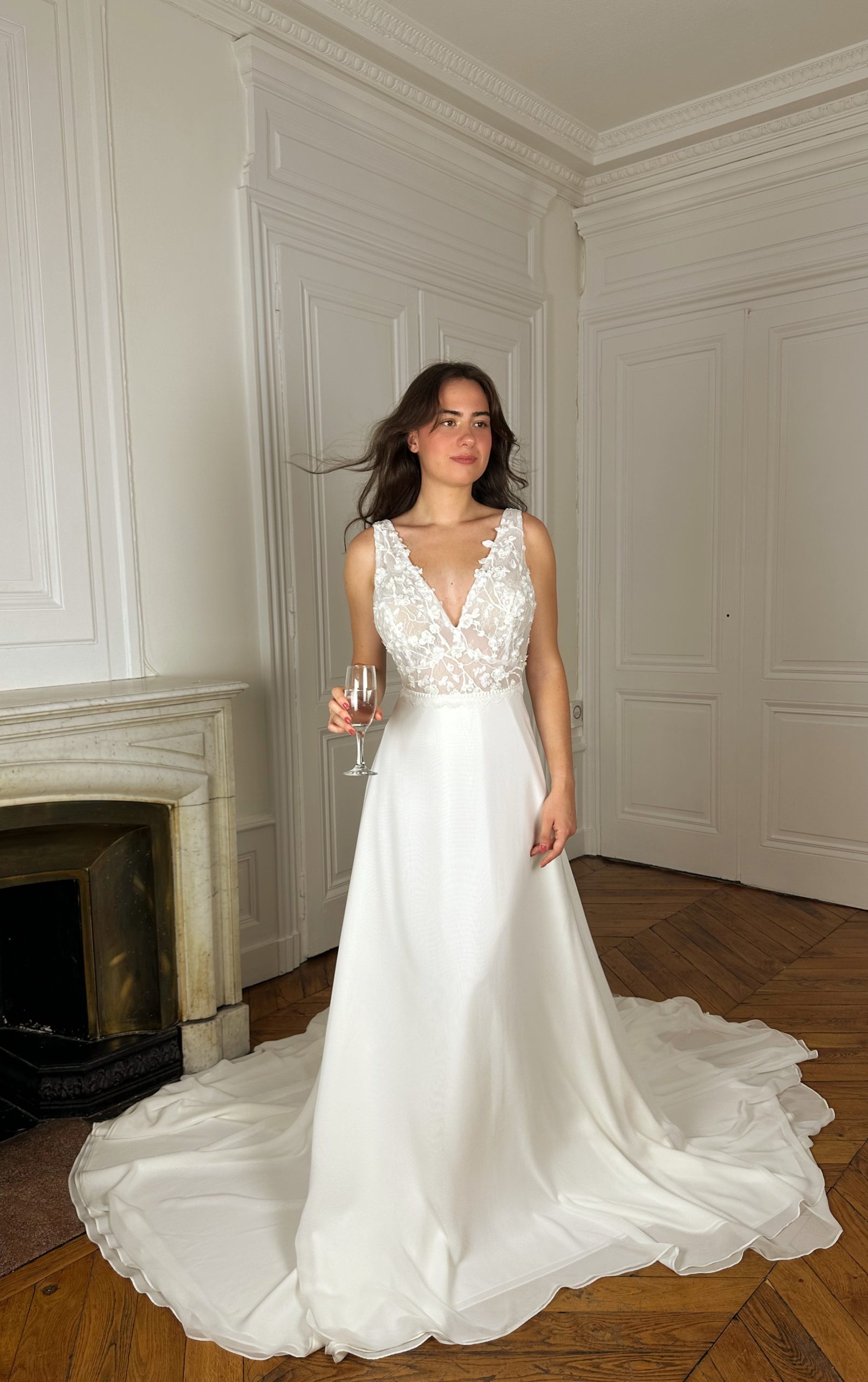 Hana no Yume - Robe de mariée évasée – Image 2