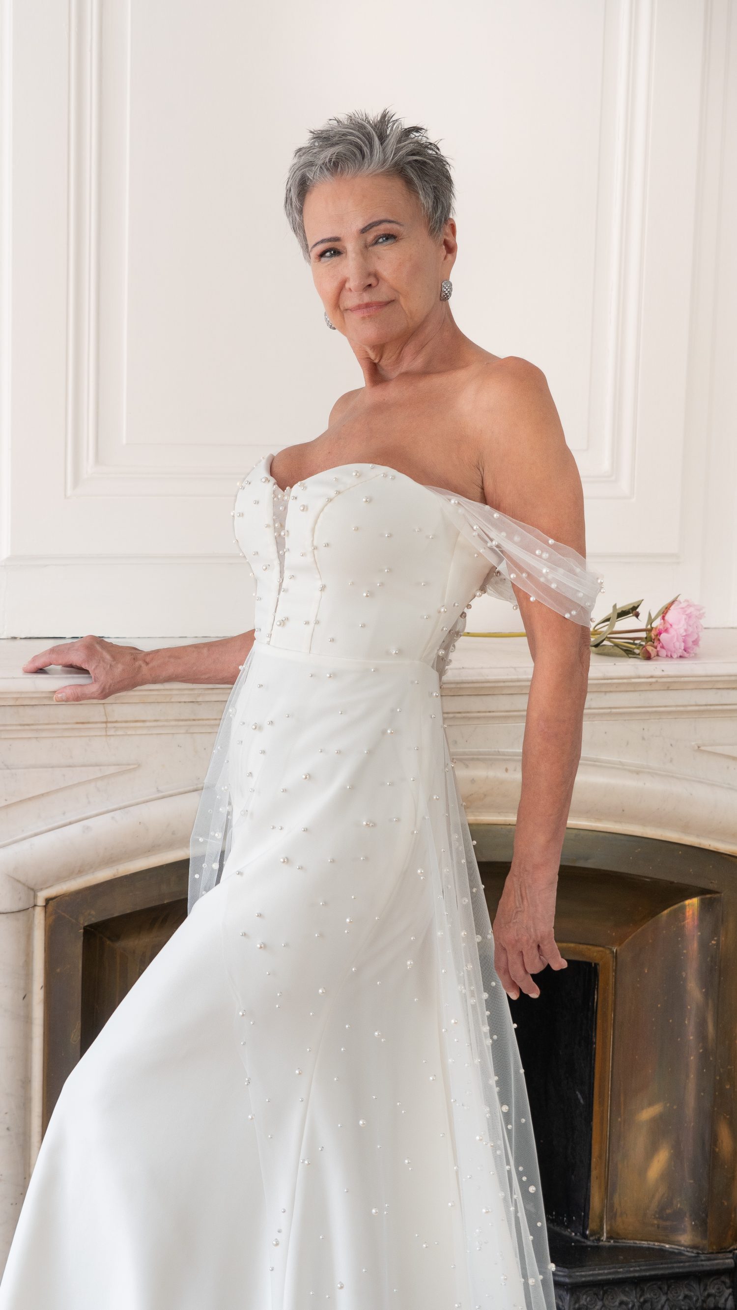 Perle Rare Robe de Mariée Princesse Moderne