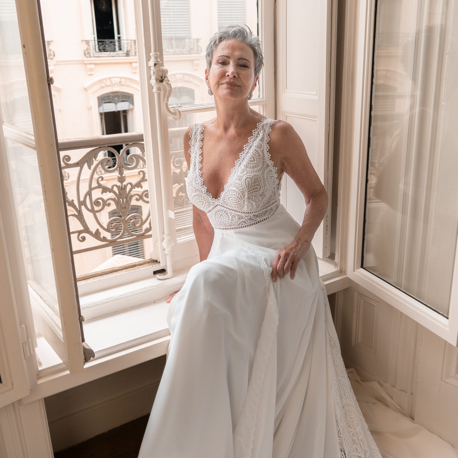 Quiétude Robe de Mariée Bohème